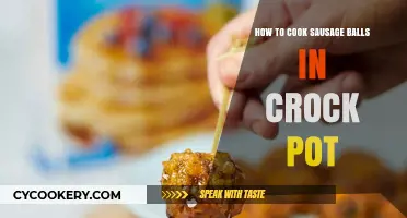 Crock Pot Sausage Balls: Easy, Quick, Delicious!