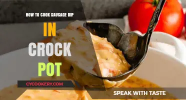 Crock Pot Sausage Dip: Easy, Cheesy, Delicious