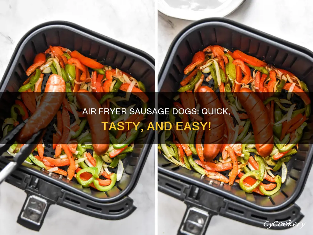 how to cook sausage dogs in air fryer