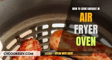 Air-Fryer Sausage: Quick, Crispy, and Delicious
