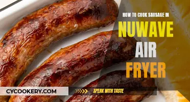 Air-Frying Sausage Perfection with Nuwave