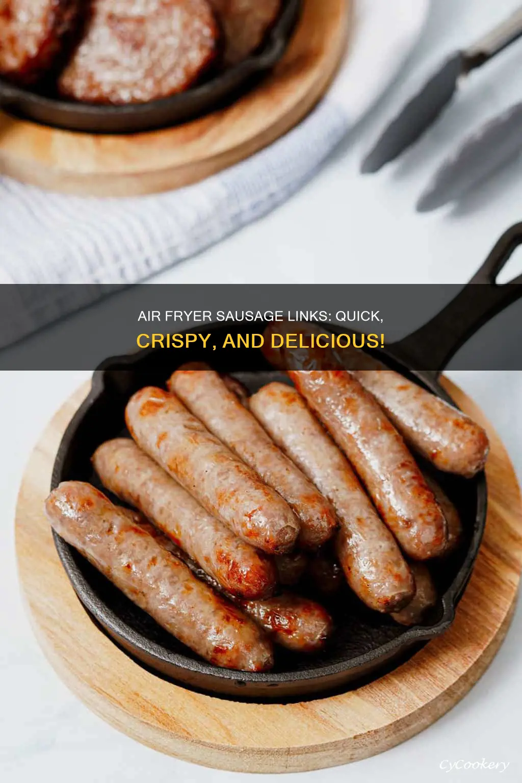 how to cook sausage links air fryer