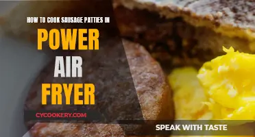 Air Fryer Sausage Patties: Quick, Crispy, Delicious