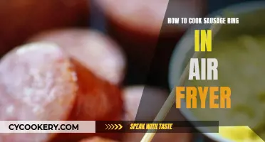 Air-Fryer Sausage Ring: Quick, Crispy, and Delicious!
