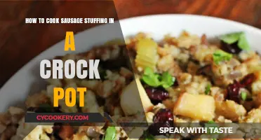 Crock Pot Sausage Stuffing: An Easy Holiday Classic