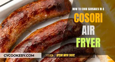Air Fryer Sausage: Cooking Perfect Sausages in a Cosori