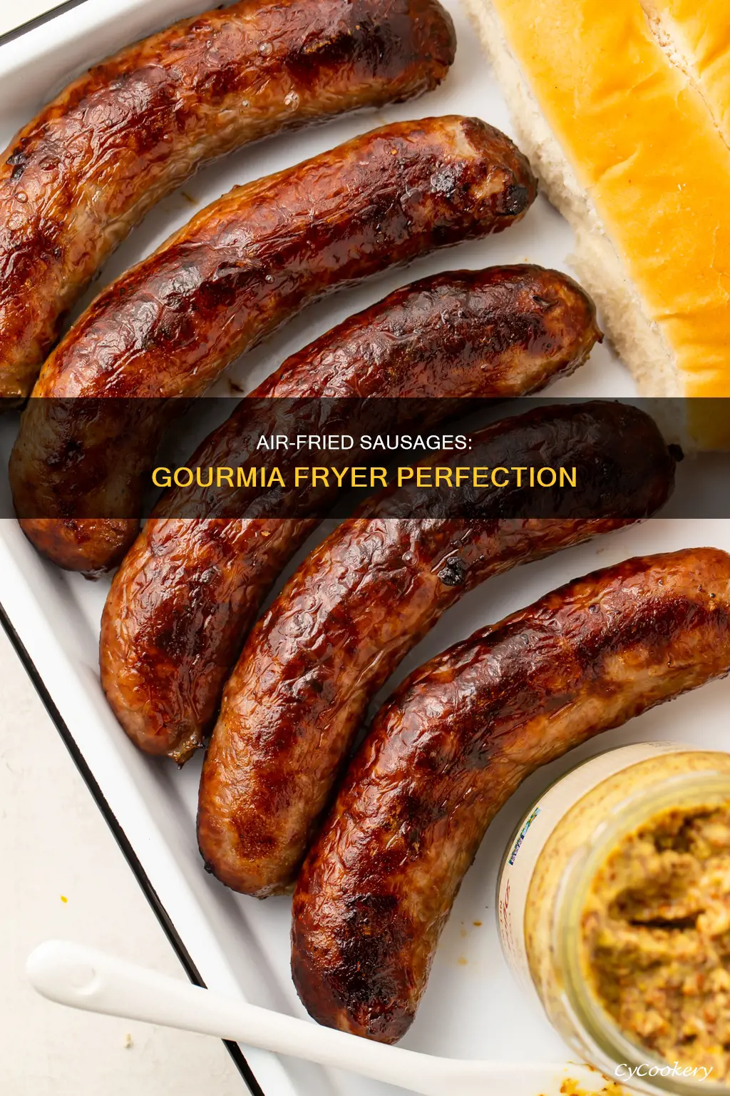 how to cook sausages in gourmia air fryer