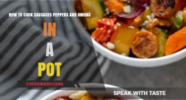 Sizzling Sausages, Peppers, and Onions: One-Pot Wonder