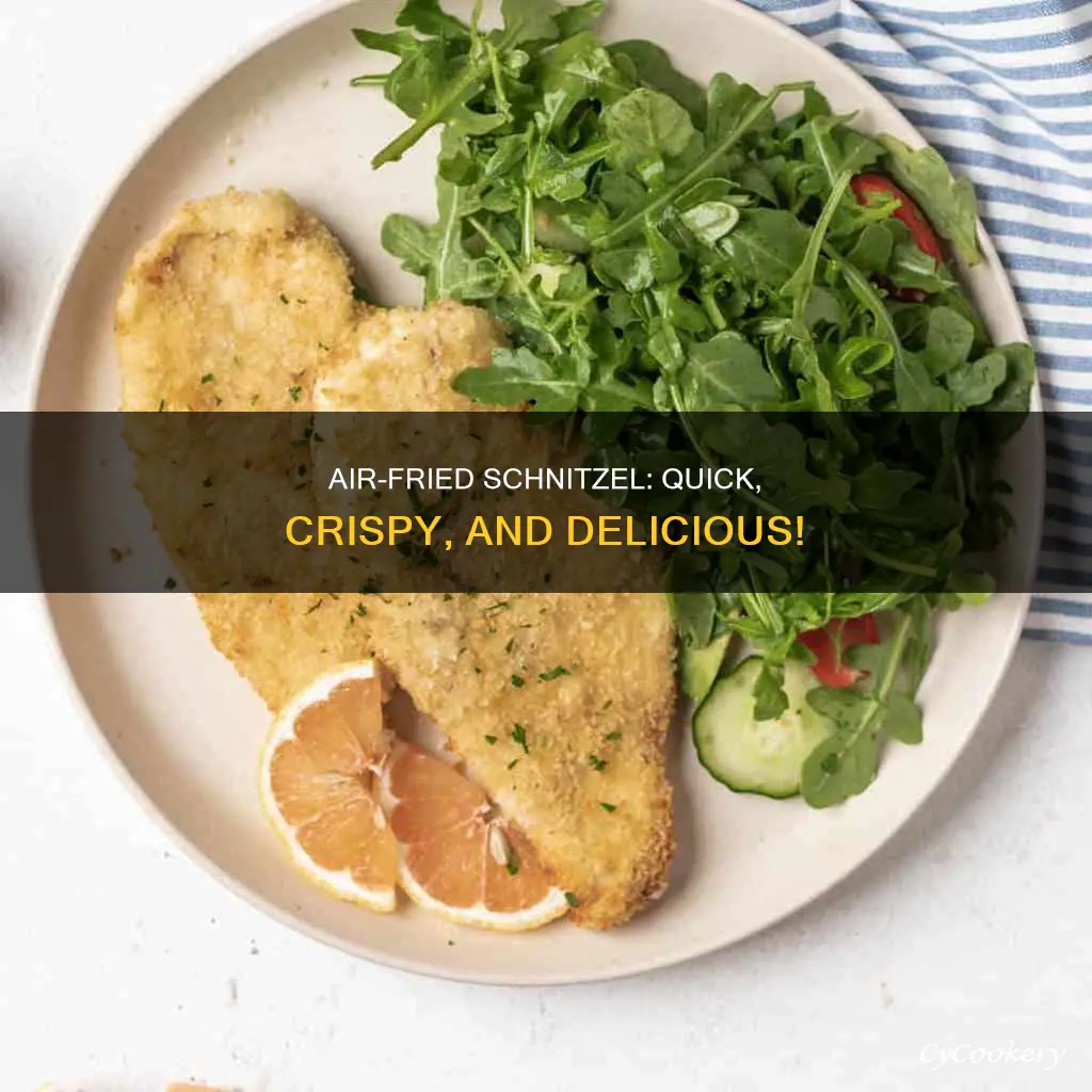 how to cook schnitzel in air fryer