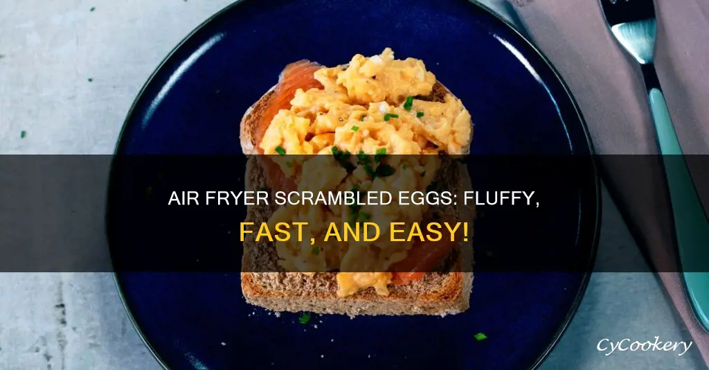 how to cook scrambled egg in air fryer