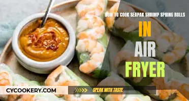 Air-Fryer Shrimp Spring Rolls: A Quick, Crispy Treat