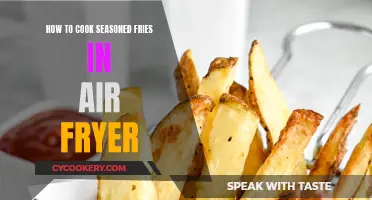 Air Fryer Seasoned Fries: Quick, Crispy, Delicious!