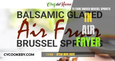 Air-Fryer Shaved Brussels Sprouts: Quick, Easy, and Delicious!