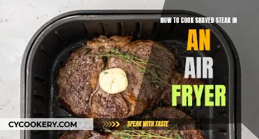 Air Fryer Shaved Steak: Quick, Crispy, and Delicious