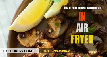 Air-Fryer Shiitake Mushrooms: Quick, Crispy, and Delicious!
