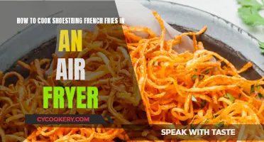 Air Fryer Shoestring Fries: Quick, Crispy, Golden!