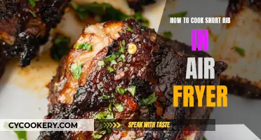 Air-Fried Short Ribs: Tender, Juicy, and Quick
