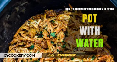 Shredded Crock Pot Chicken: An Easy, Watery Delight