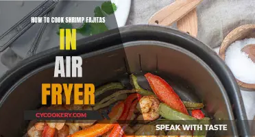 Air-Fried Shrimp Fajitas: Quick, Easy, and Delicious