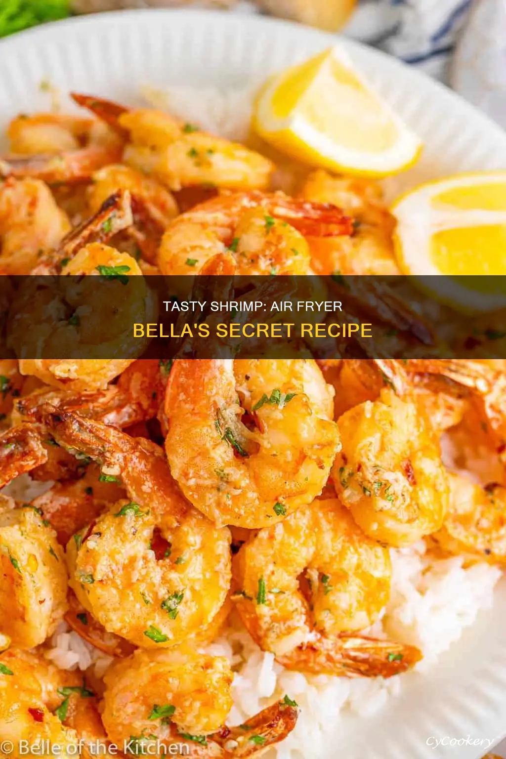 how to cook shrimp in a bella air fryer