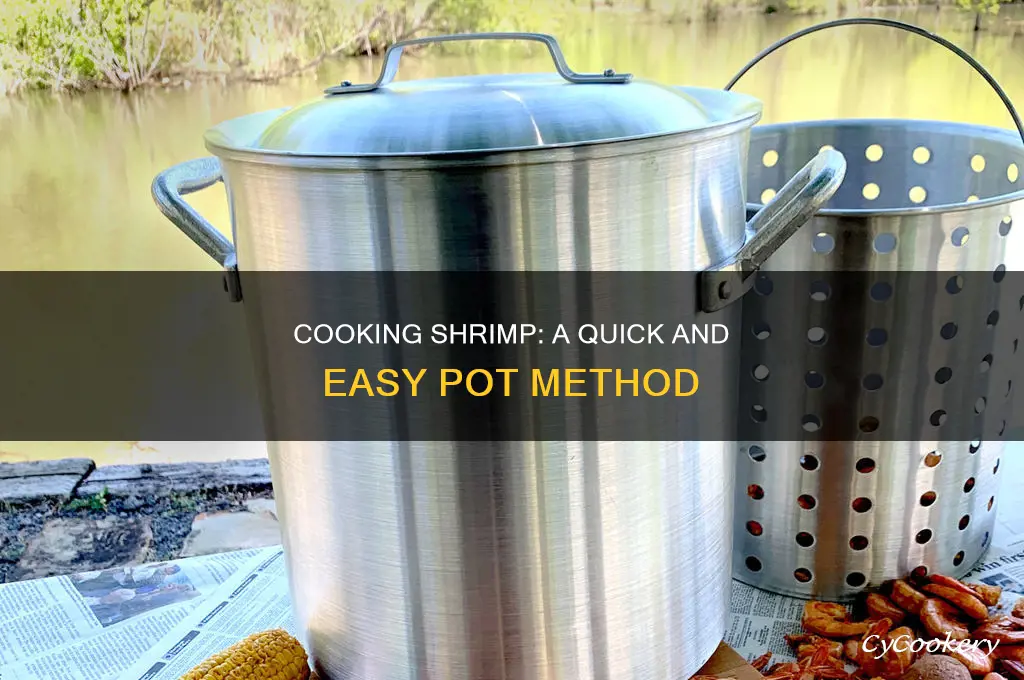 how to cook shrimp in a pot