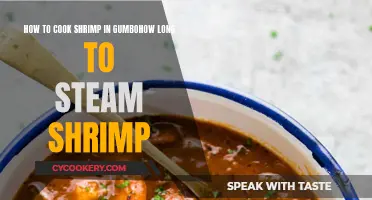 Steaming Shrimp for Gumbo Perfection