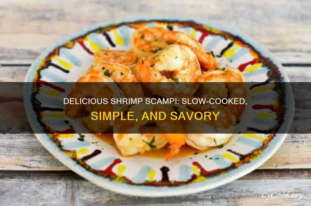 how to cook shrimp scampi in a crock pot
