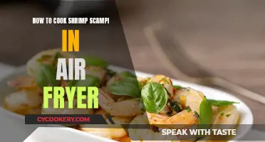 Air-Fried Shrimp Scampi: Quick, Crispy, and Delicious