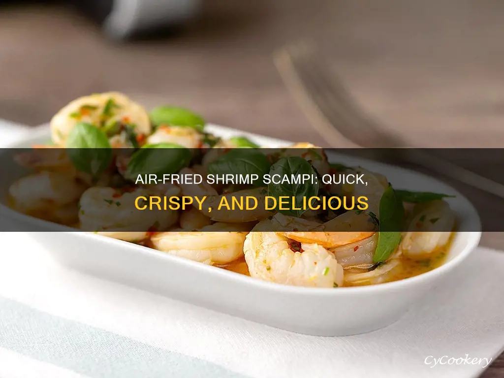 how to cook shrimp scampi in air fryer