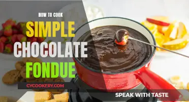 Chocolate Fondue: Easy, Quick, and Delicious Melty Treat