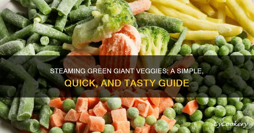 how to cook simply steam green giant veggies