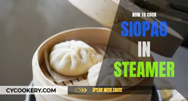 Steaming Siopao: A Guide to Cooking Siopao in a Steamer