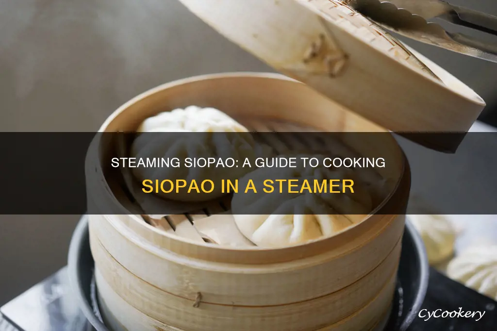 how to cook siopao in steamer