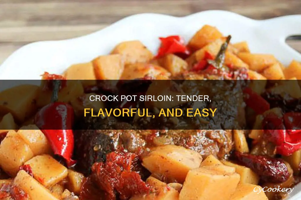 how to cook sirloin in crock pot