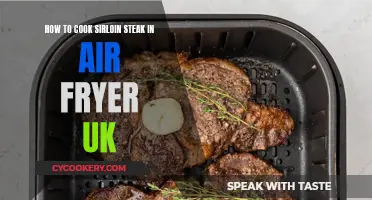 Air-Fried Sirloin Steak: The Perfect UK Quick Treat