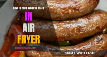 Air Fryer Skinless Brats: Quick, Crispy, and Delicious