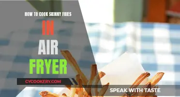 Air-Fryer Skinny Fries: Quick, Crispy, and Delicious!