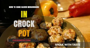 Cooking Sliced Mushrooms in a Crock Pot: Easy Steps