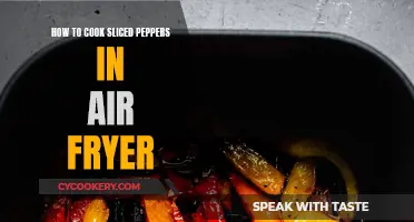 Crispy Pepper Delight: Air Fryer Magic for Sliced Peppers