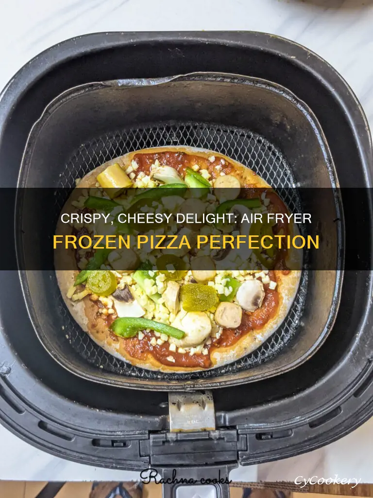 how to cook small frozen pizza in air fryer