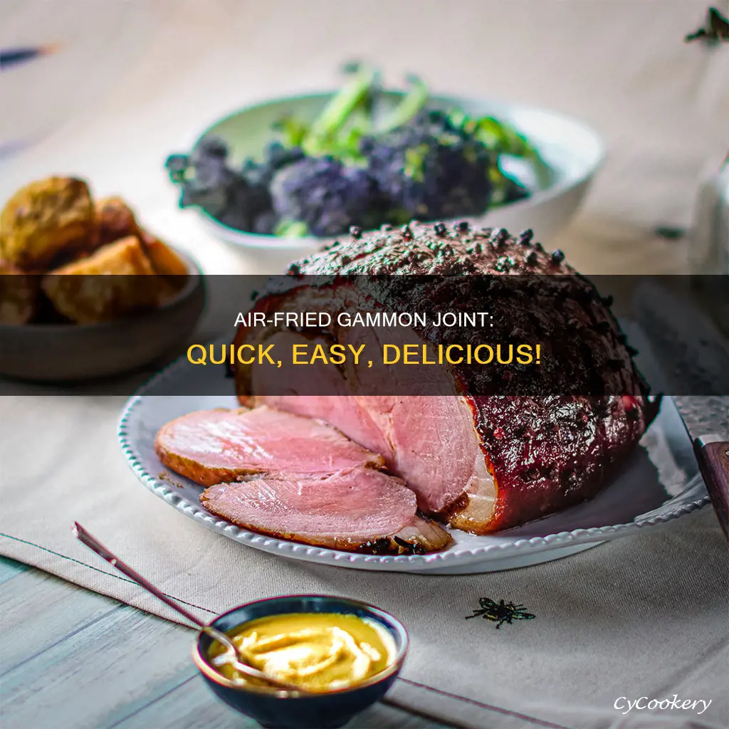 how to cook small gammon joint in air fryer
