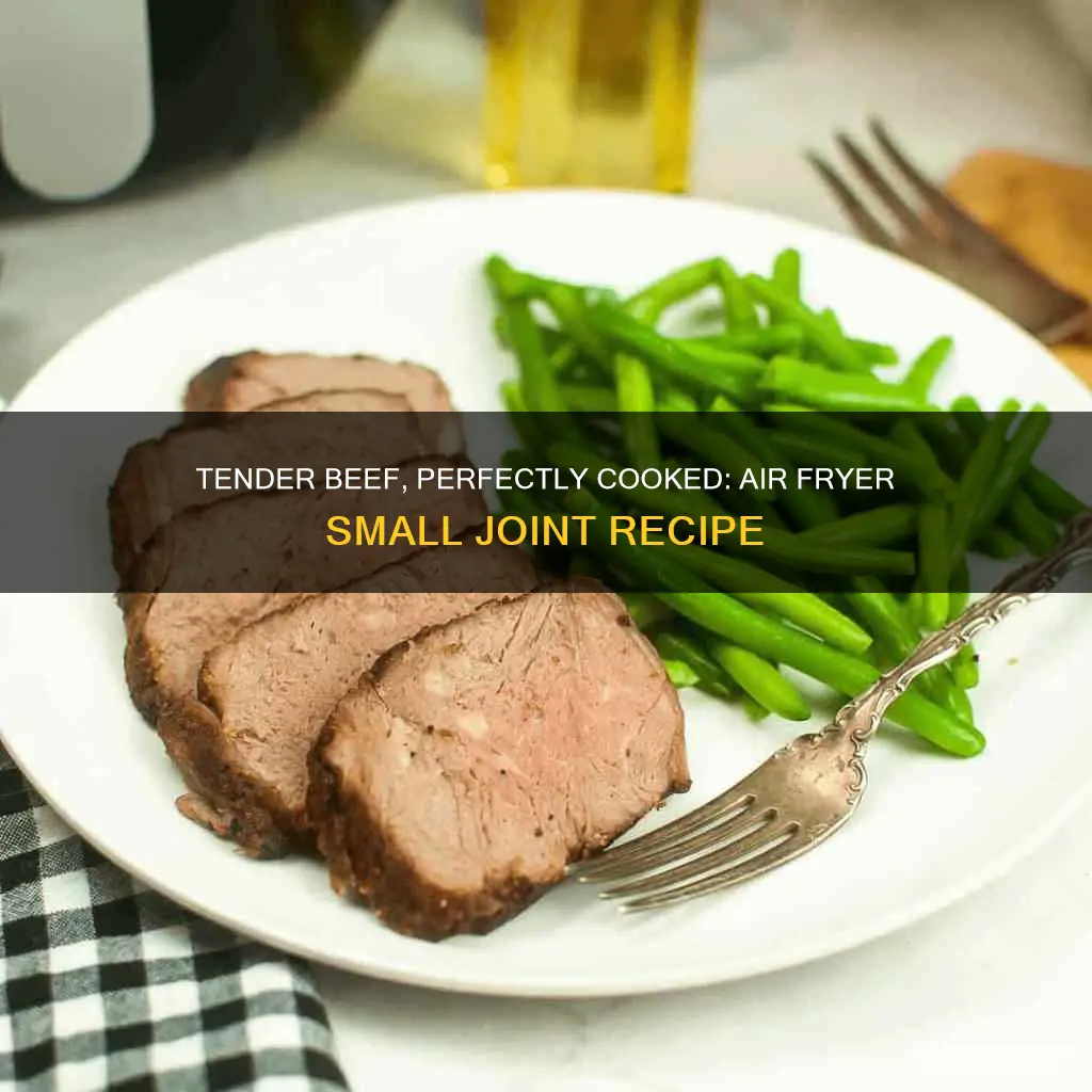 how to cook small joint of beef in air fryer