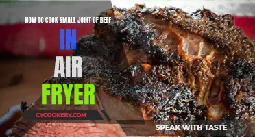 Air-Frying a Small Beef Joint: Quick and Easy