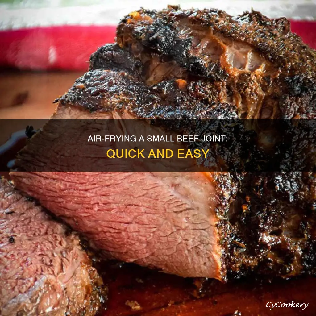 how to cook small joint of beef in air fryer
