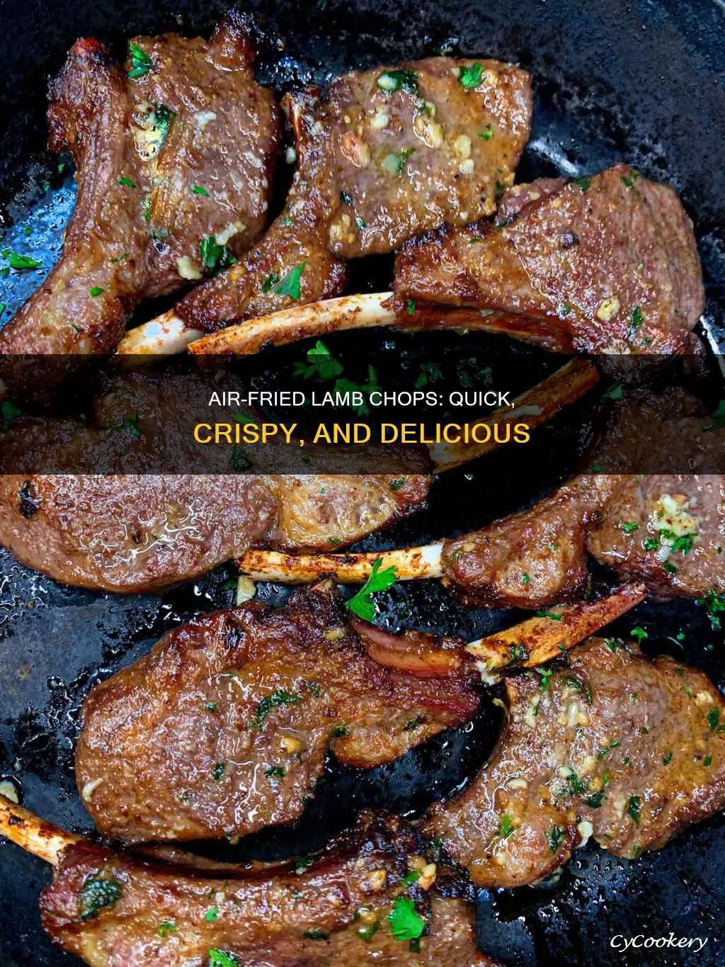 how to cook small lamb chops in air fryer