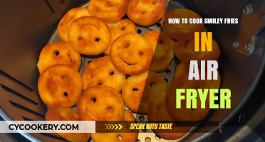 Crispy, Cheesy Smiley Fries: Air Fryer Magic Unveiled!