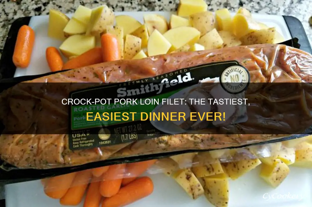 how to cook smithfield pork loin filet in crock pot