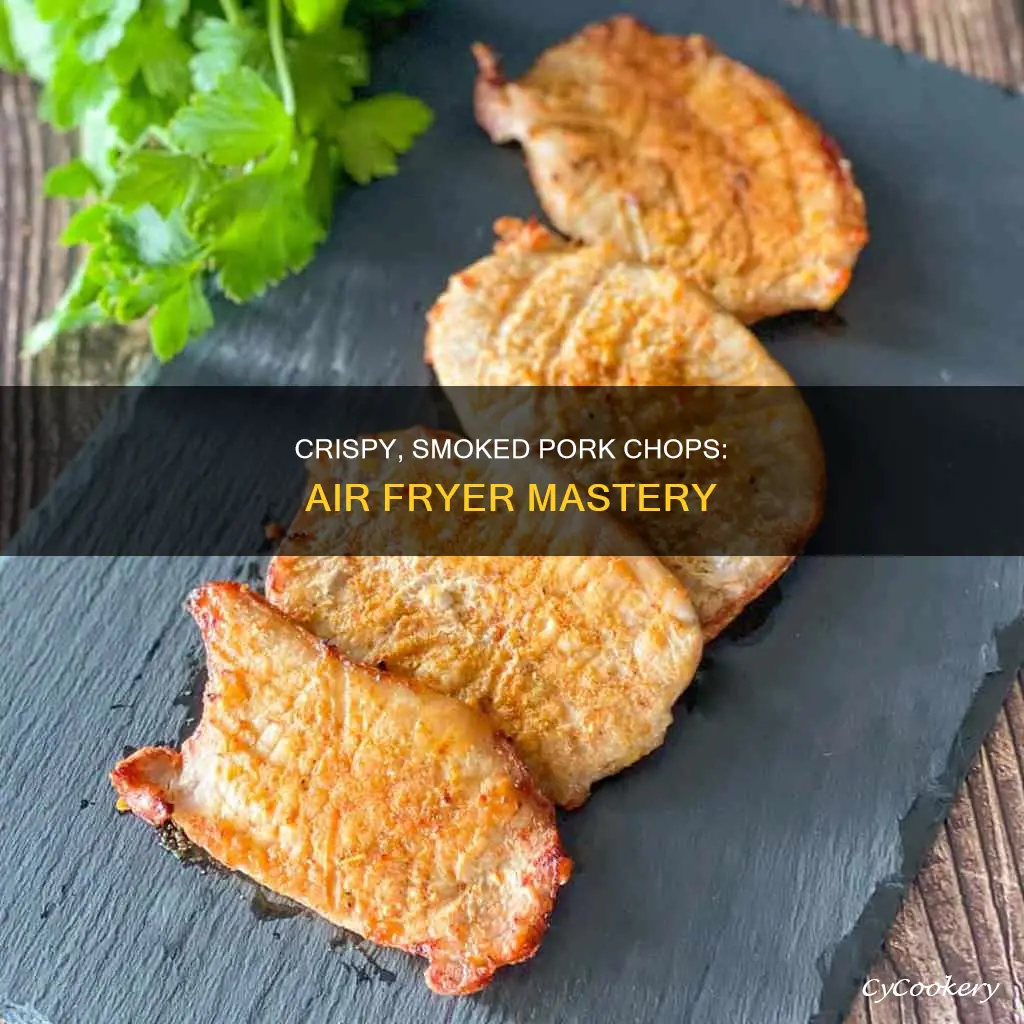 how to cook smoked pork chops in air fryer