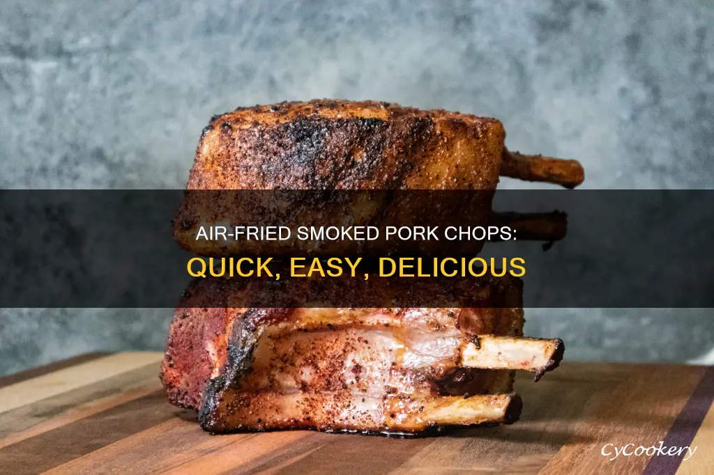 how to cook smoked pork chops in air fryer