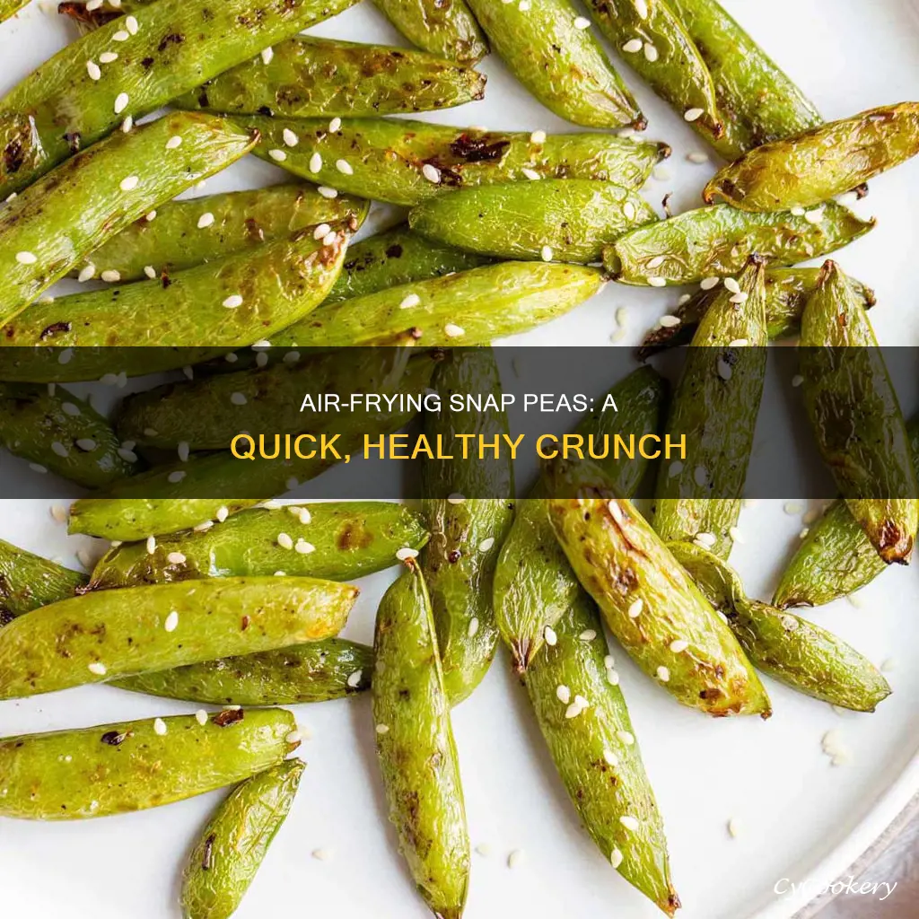 how to cook snap peas in air fryer